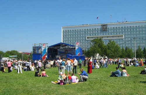 ПЕРМЬ, open-air